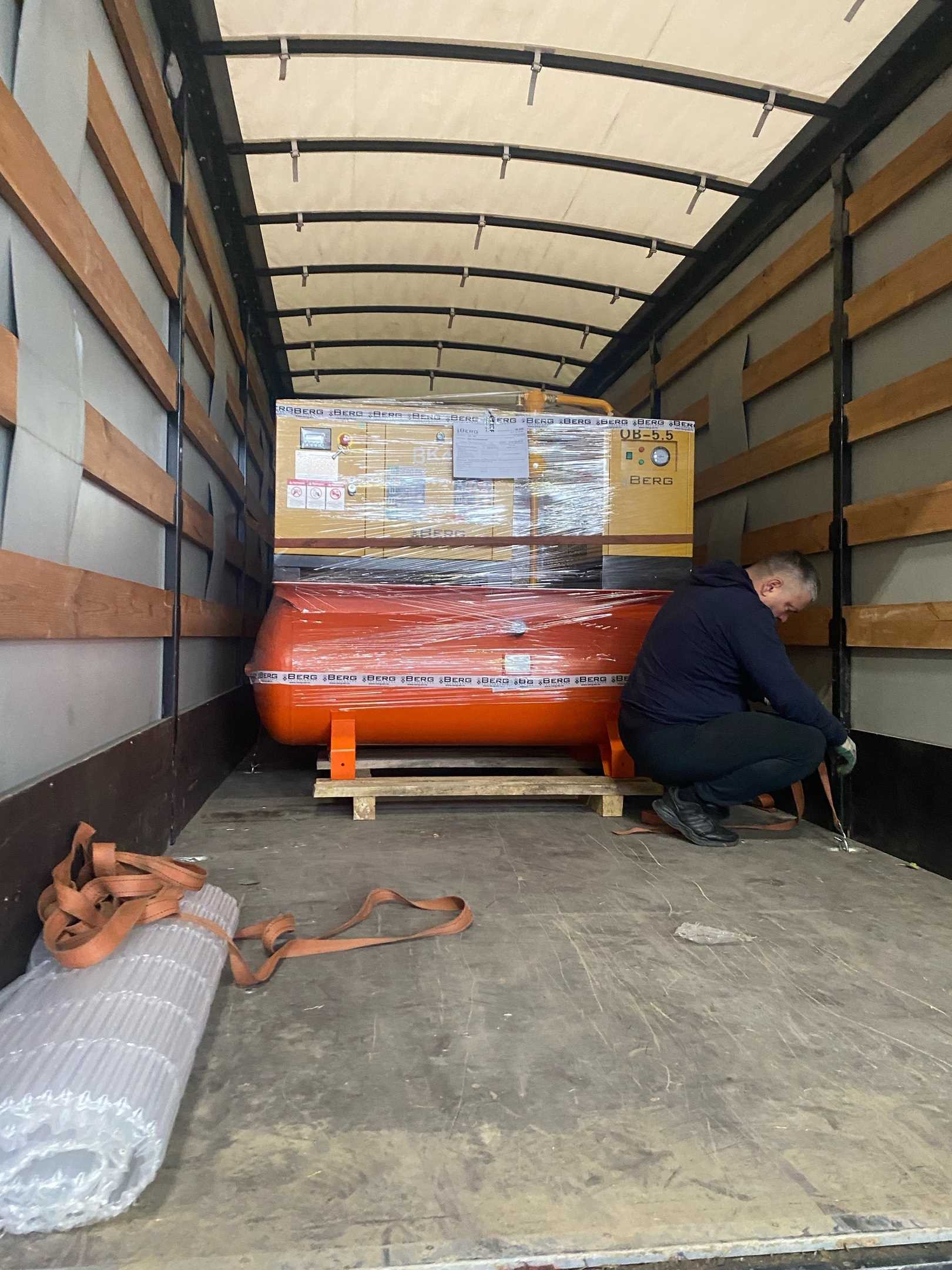 Поставка компрессоров BERG для представителя концерна HYUNDAI WIA