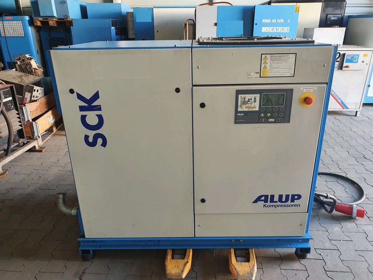 Винтовой компрессор Alup SCK 51-8 Б/У