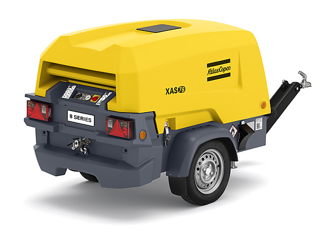 Передвижной компрессор Atlas Copco XAS 78