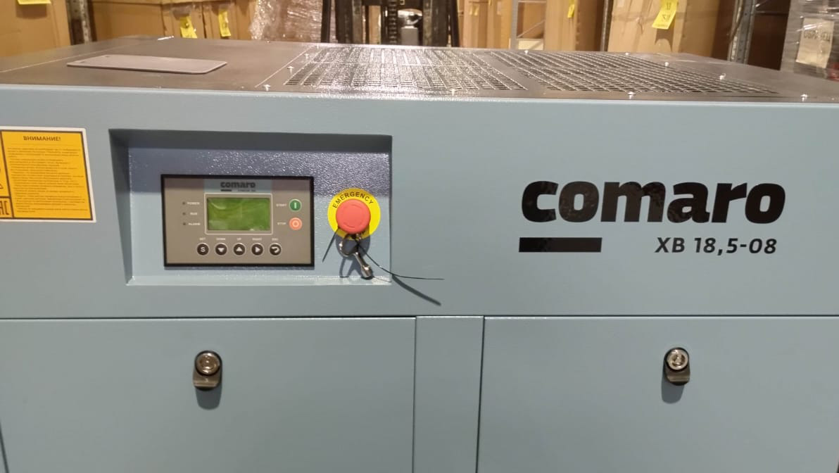 Поставка компрессора Comaro XB 18.5-8 для фабрики камня ARTISHOCK