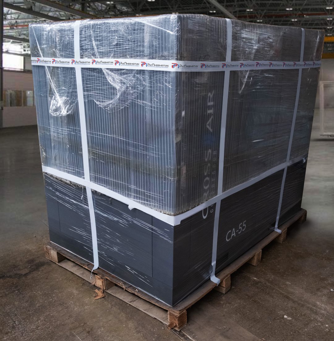 Поставка компрессора CrossAir CA 55-8 для МПК ООО «ГВАРДИЯ»